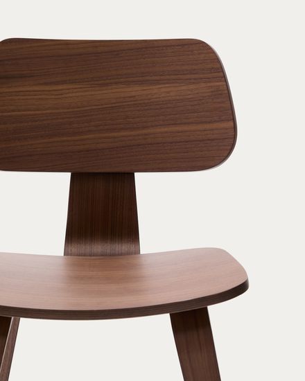 Стул Gena из орехового шпона и каучукового дерева Испания La Forma