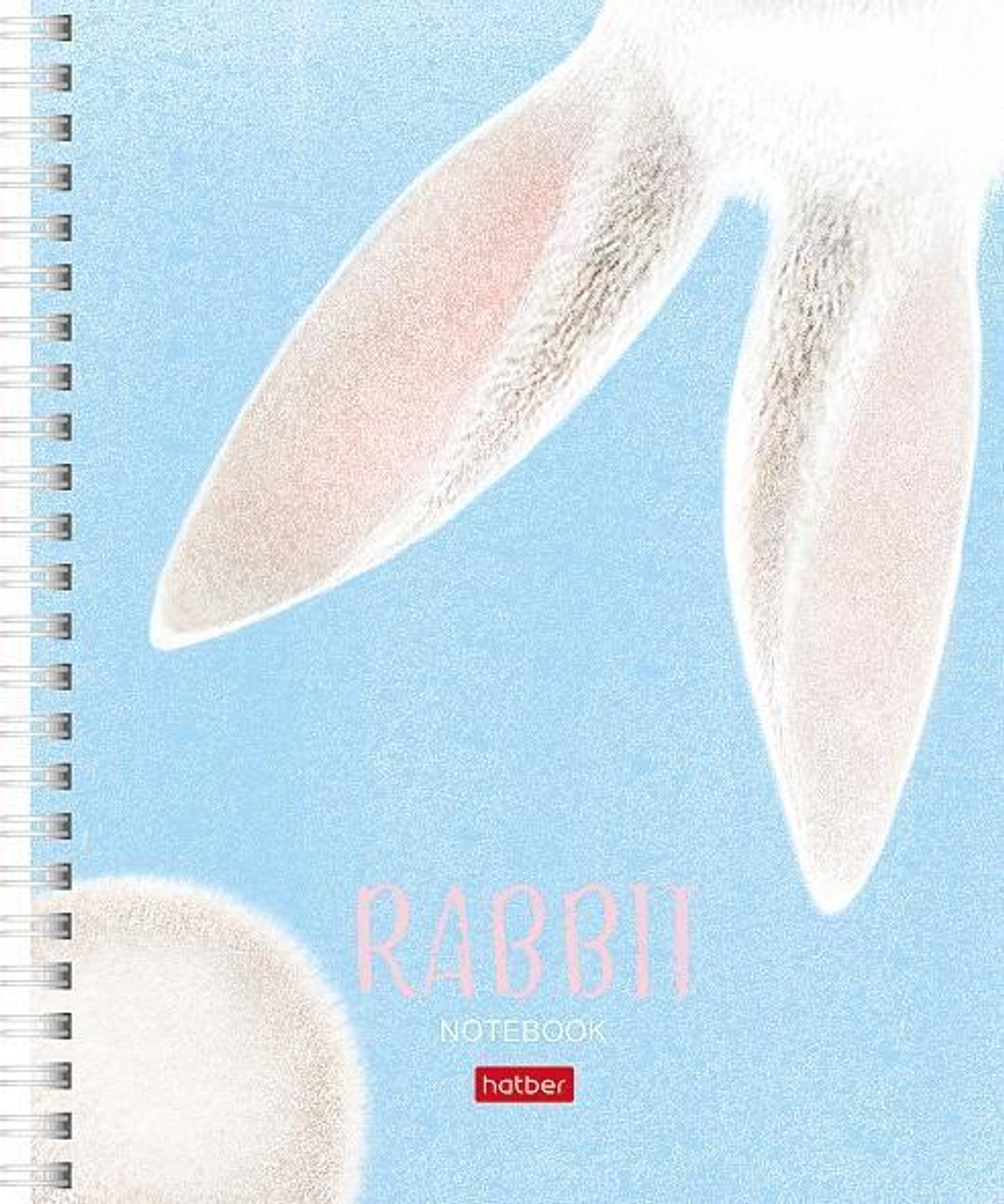 Тетрадь 48л А5ф клетка, ассорти "Хвостики и ушки" (Хатбер)