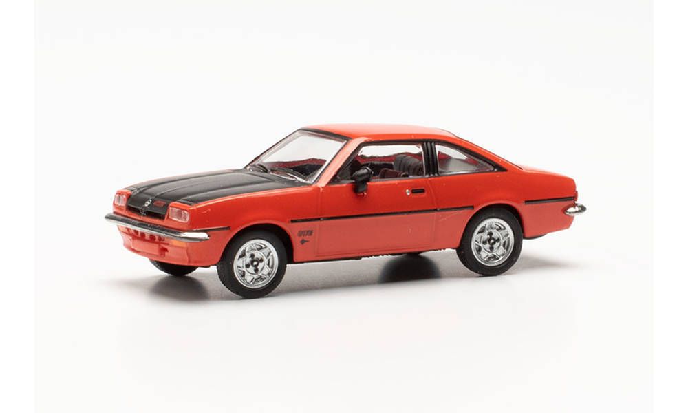 Автомобиль Opel Manta B, оранжевый