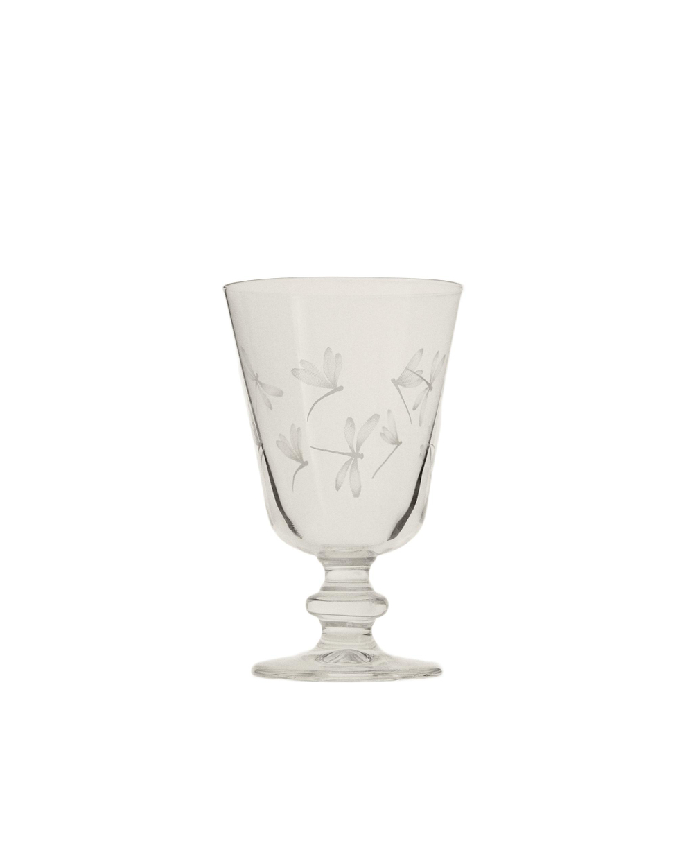 Zara Home бокал из стекла, цвет белый, 13.7 см