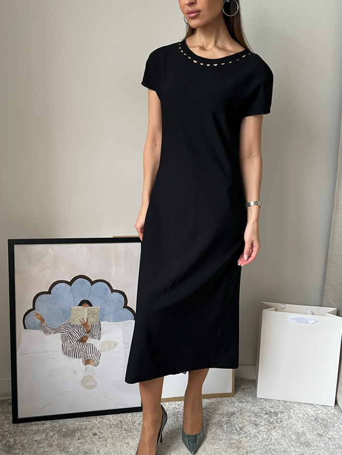 Платье из вискозы Bottega Veneta, S