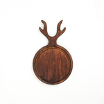 Доска разделочная из древесины сибирского кедра с выборкой. RD88