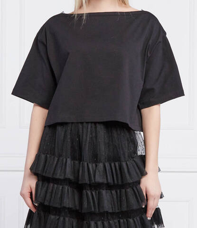 футболка Red Valentino - черный(XR3MG12Z6DT)