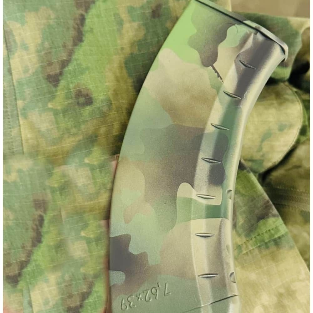 Набор оружейная краска в баллончиках, трафарет "Мох лес", NK Novokraska