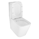 Унитаз-компакт Azario SAVIA 370х640х810 напольный, безободковый, система смыва Rimless, с быстросъемным сиденьем "Микролифт" (AZ-8303D-s)