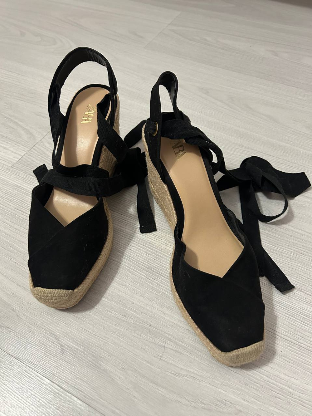 Босоножки (Эспадрильи) на платформе Zara, размер 40