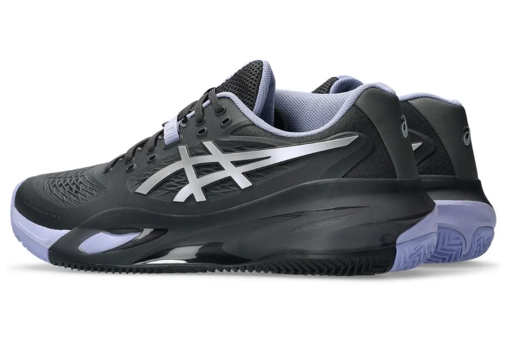 Теннисные кроссовки Asics Gel-Resolution X Clay Night Energy - graphite grey/pure silver