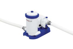 Каркасный бассейн Bestway 671х132 см + фильтр-насос 9463 л/ч, тент, лестница (56889 BW)