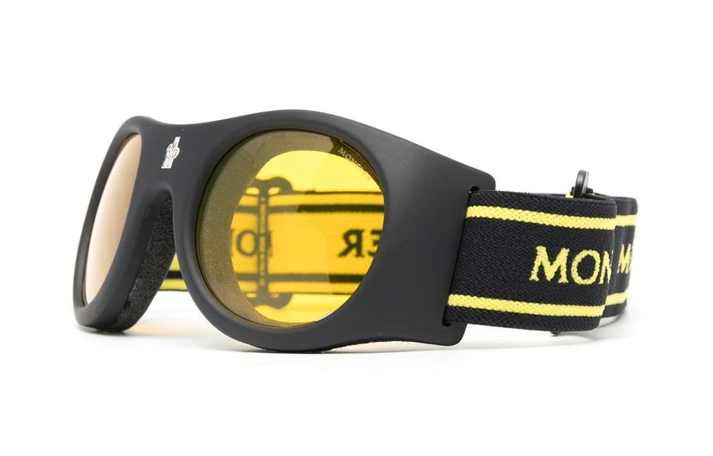 Moncler Eyewear Anti fog Snap Buckle Men"s Ski Goggles