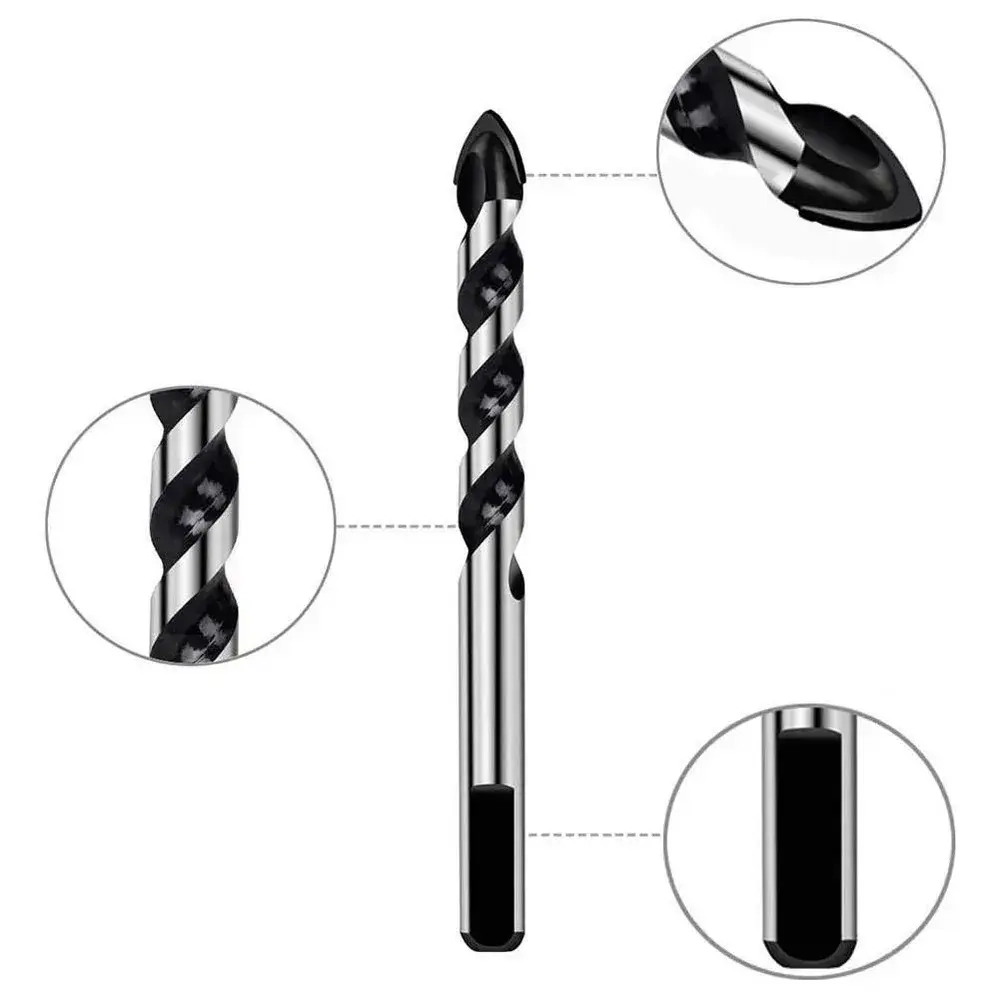 Свёрла по плитке, керамограниту,керамике набор из 7 шт