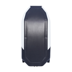 Лодка ПВХ Таймень NX 270 С(слань) "Комби" светло-серый/черный