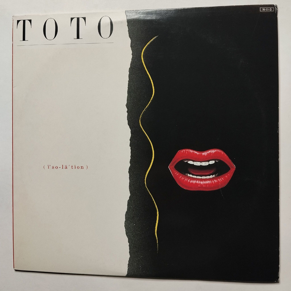 Винтажная виниловая пластинка LP Toto Isolation (Japan 1984) (No Obi)