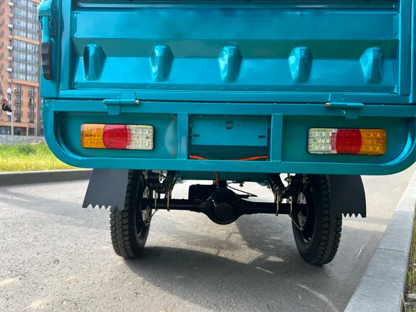Грузовой электрический трицикл IKINGI CARGO C06 1500W (60V/45Ah) - Бирюзовый фото №16