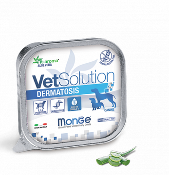 MONGE VETSOLUTION DERMATOSIS консервы для собак