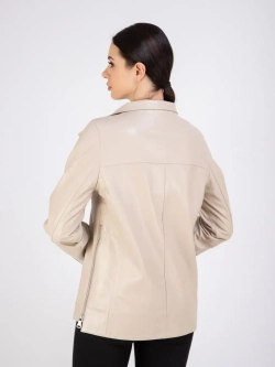 Кожаная куртка демисезонная косуха