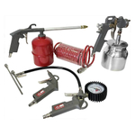 Компрессор поршневой СБ4/С-100.AB470 с набором пневмоинструмента KIT UNI-7B