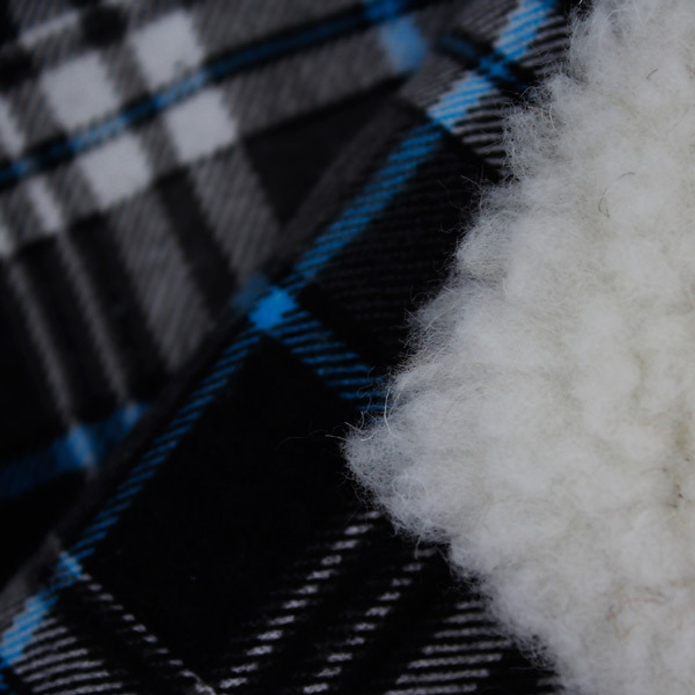 Универсальное одеяло для пикника на меху из овечьей шерсти