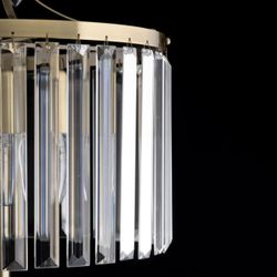 Citilux Инга CL335943 Торшер хрустальный Бронза