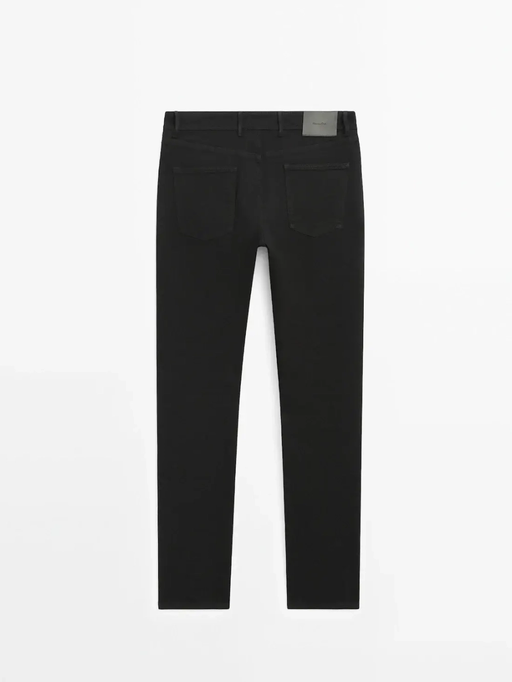 Massimo Dutti Зауженные джинсы, черный