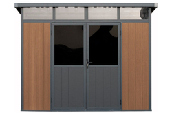 Садовое строение из ДПК Defender 9х7 (5.95 кв.м)