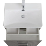 Тумба с раковиной BelBagno 50 DUE-500-2C-SO-SAT-P+BB-8076-3-50 сатин