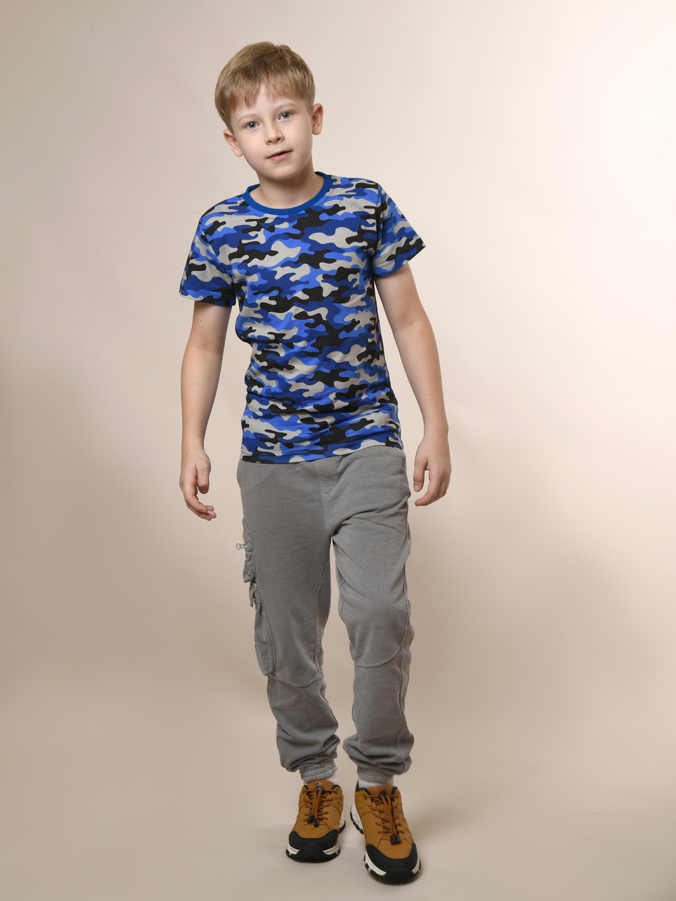Футболка для мальчика камуфляжная