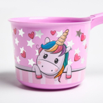 4621544 Ковш для купания детский 1,5 л., ДЕКО, «Единорог»