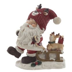 GAEM Фигурка декоративная "Дед Мороз", L10,5 W7 H12,5 см, 2в.