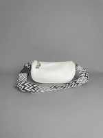 Сумка женская кросс-боди экокожа белая QOZA