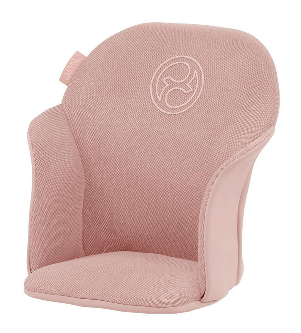Стульчик для кормления Cybex Lemo 4 в 1 с мягкими чехлами Comfort Inlay Stone Blue/Pearl Pink
