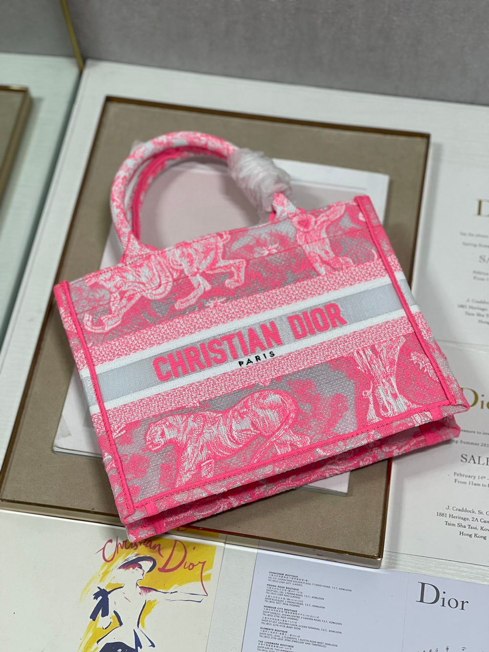 Christian Dior Book Tote 26 cm