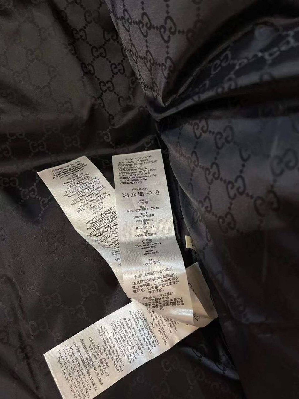 Пуховик Gucci