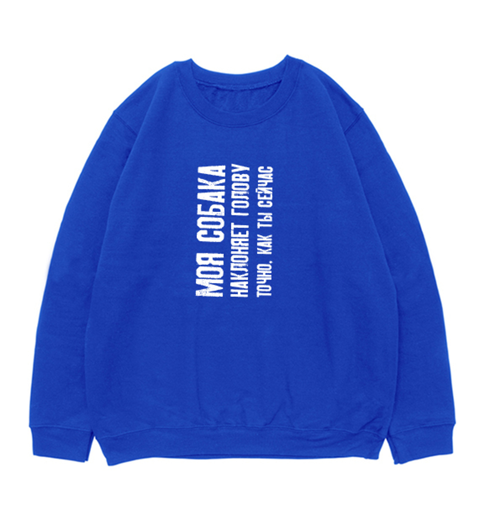 Свитшот "Наклони голову, чтобы прочитать"