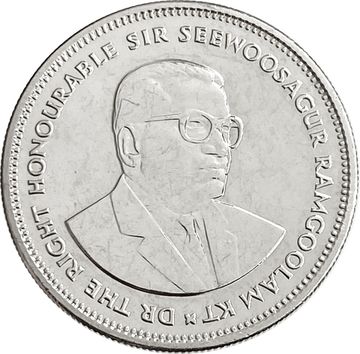 1/2 рупии 2022 Маврикий