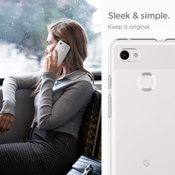 Чехол Spigen Liquid Crystal для Google Pixel 3A XL (Прозрачный)