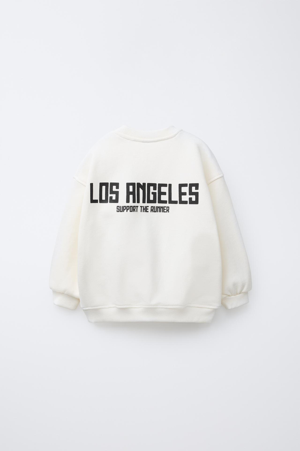 ZARA ХУДИ С ПРИНТОМ, ЦВЕТ ЛЬДА