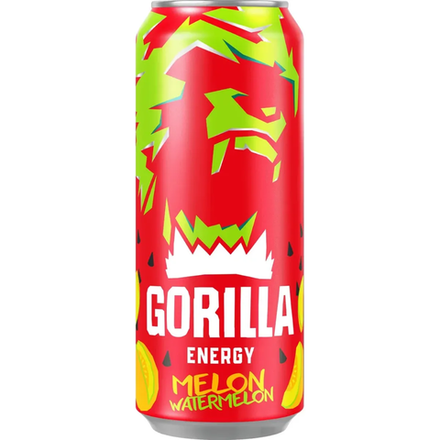 Энергетический напиток Gorilla Watermelon Melon 0,45 л. ж\б
