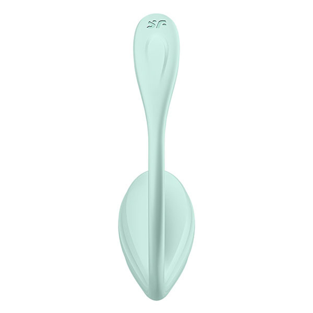 Мятное виброяйцо 23см Satisfyer Smooth Petal 4002736