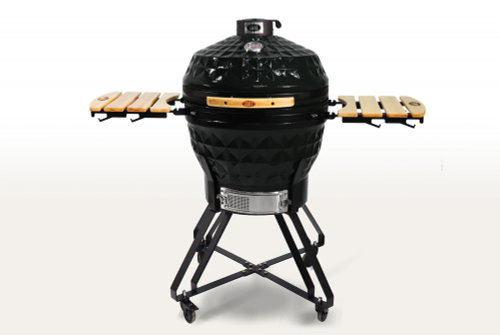 Керамический гриль-барбекю Start Grill 24 дюйма, черный, 61 см