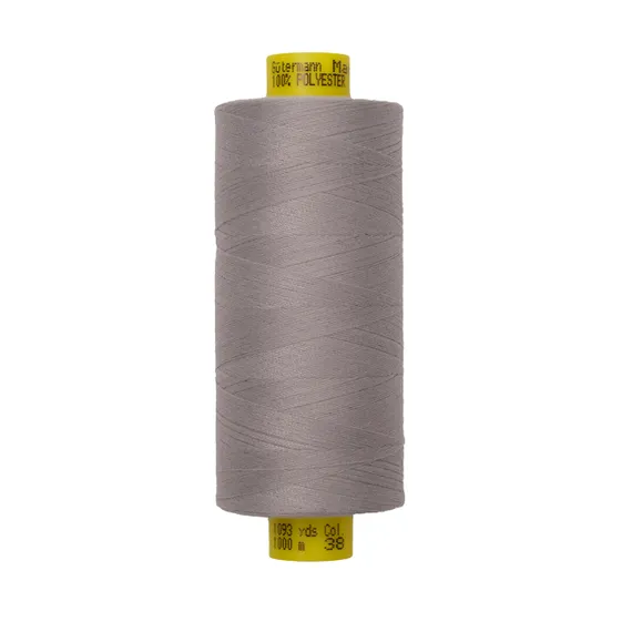 Нитки GUTERMANN Mara №150 светло-серые (38)