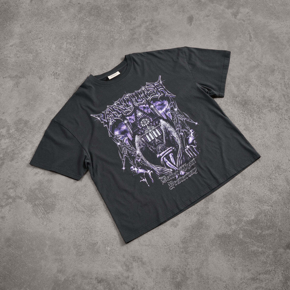 Футболка VANQUISH TSP Obsidian Black Angel Oversized T-Shirt