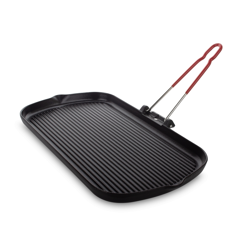 Сковорода гриль 38см Invicta Noir mat