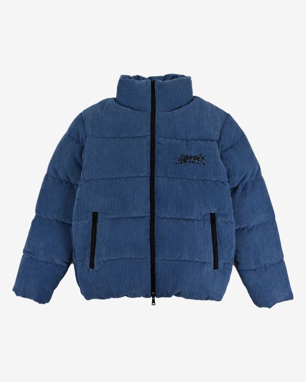 Пуховик Downjacket Velvet Голубая - фото 1