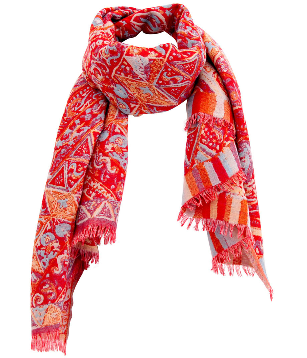 Шаль 100x200 Petrusse Ensemble Rouge ENSEMBLE_R