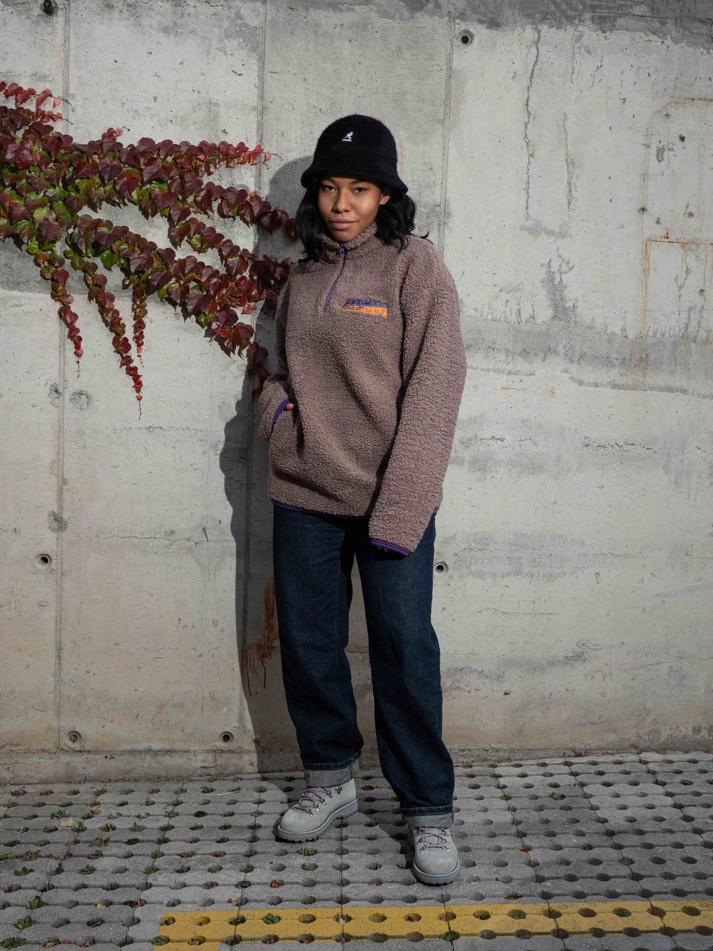 Толстовка Правда x Anteater Шерпа кофе