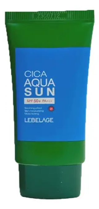 Крем солнцезащитный на водной основе с центеллой LEBELAGE Cica Agua Sun SPF50+ PA+++ 30 мл