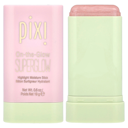 Pixi Beauty, On-The-Glow Superglow, увлажняющий стик, PetalDew, 19 г (0,6 унции)
