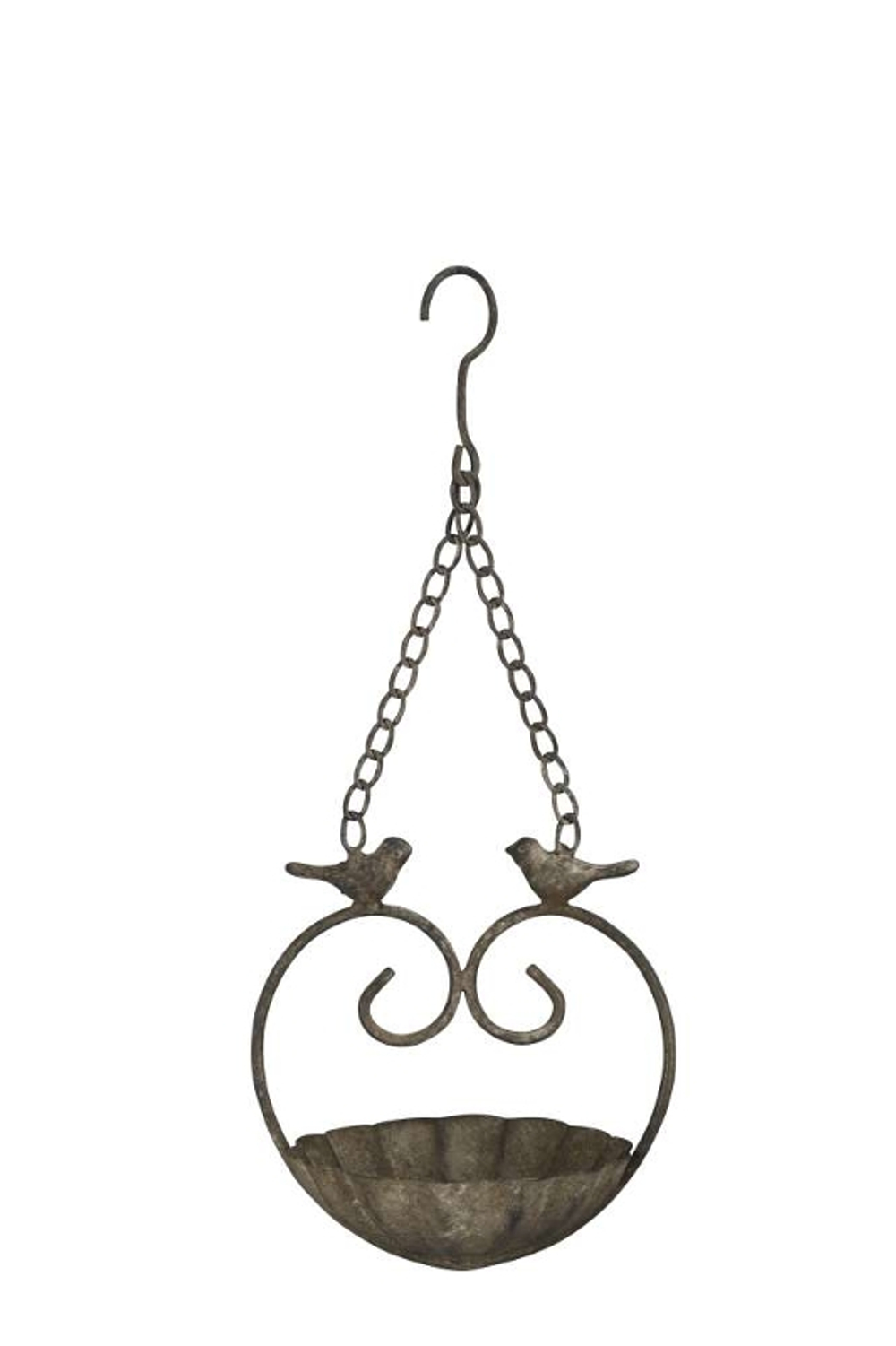 Кормушка "Птицы на сердце" 15,5x13xH17см + 22см подвес