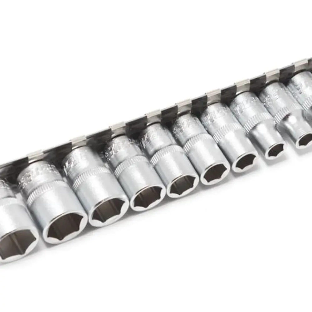 Набор головок 11пр. 1/4''6 гр.(4,5,5.5,6-13мм) на планке Forsage F-2111-5