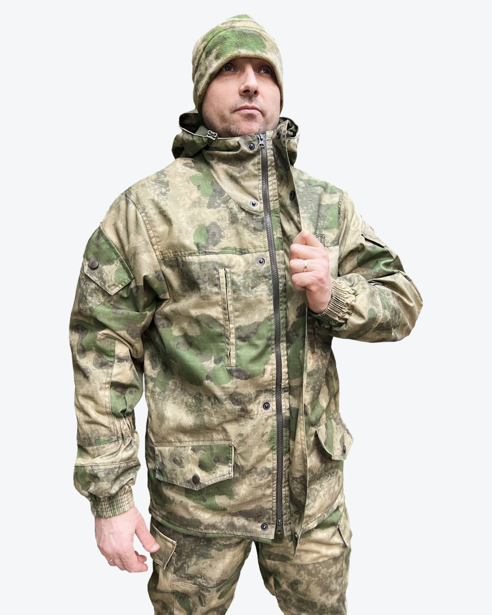 Костюм Горка 4 демисезонный на флисе — Лес, Рип-стоп, Snow Bars